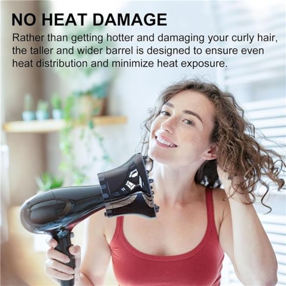 Diffuser Hair Dryer Universal, Hair Dryer Diffuser Attachment for Curly Hair - Picture 3 of 7